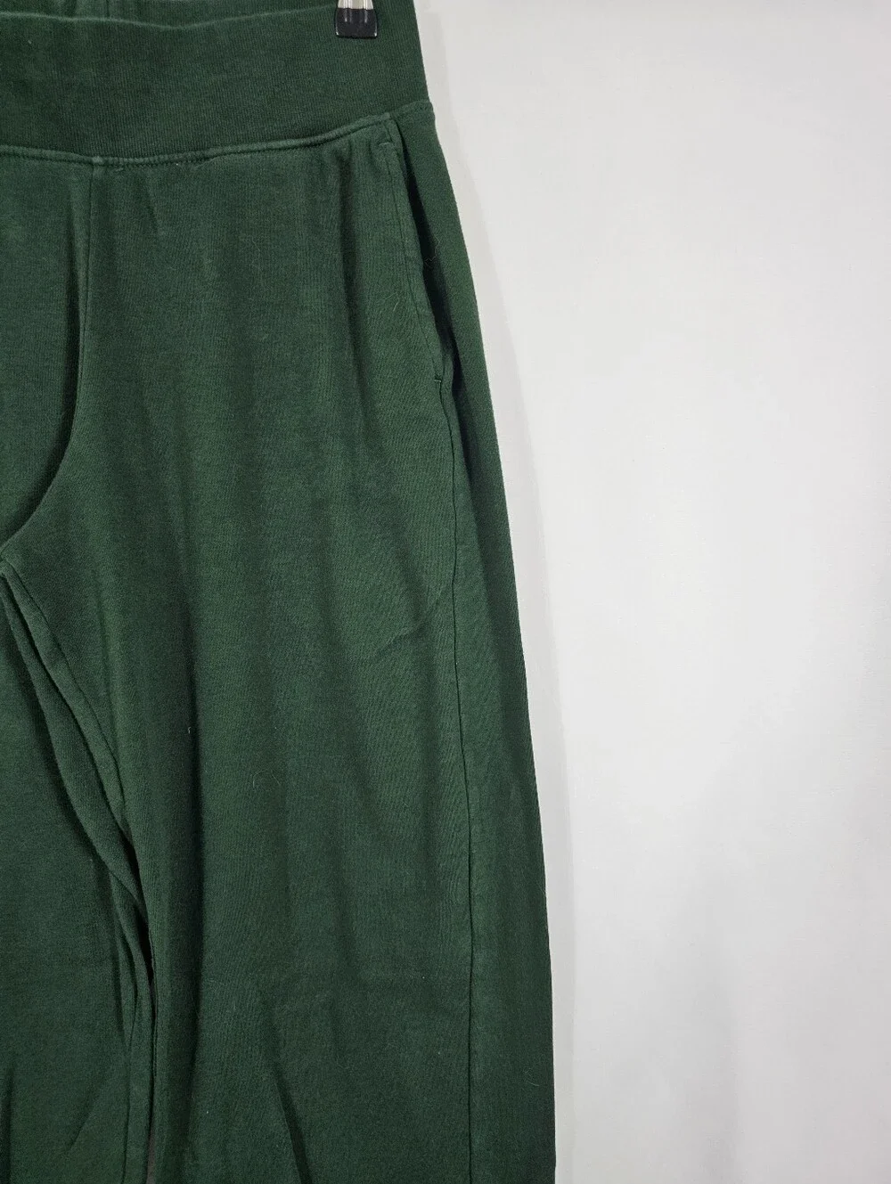 Pact Wide Leg Sweatpants in Emerald - Size M - Picture 3 of 8